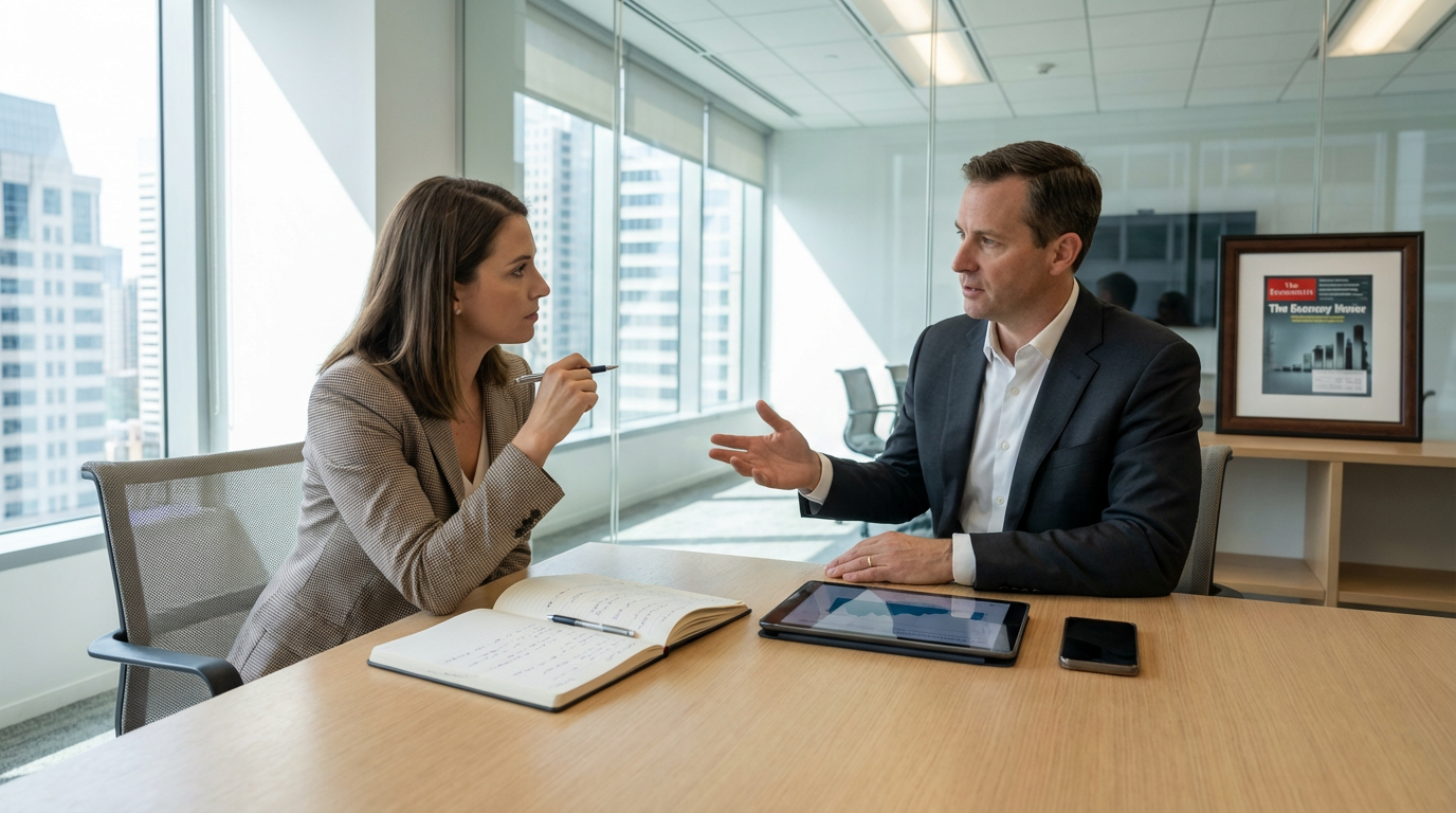 Je veux une interview dans le magazine économique : la méthode terrain qui fonctionne vraiment